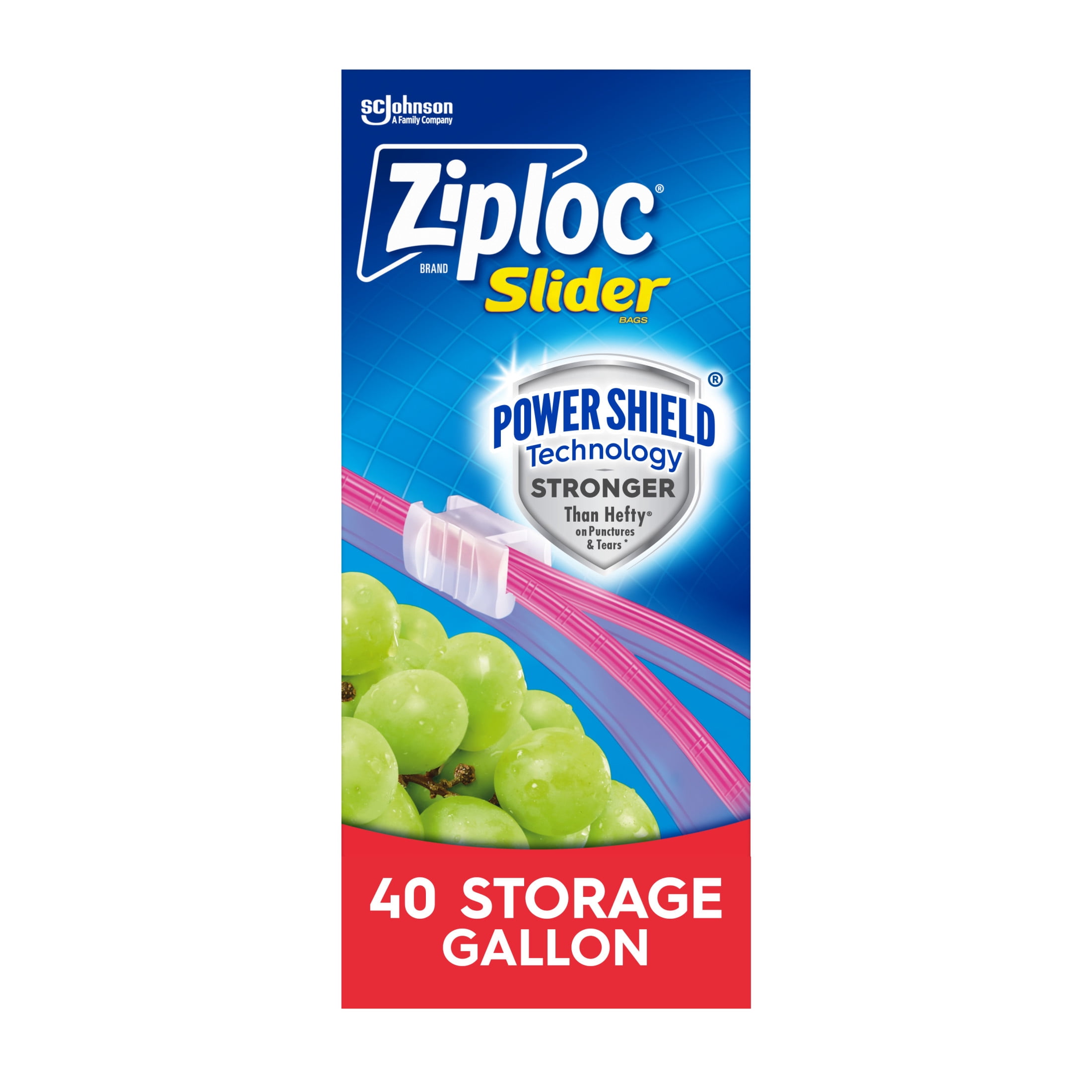Meal Prep Ziploc - Ziploc Gallon Slider Food Storage Bags,