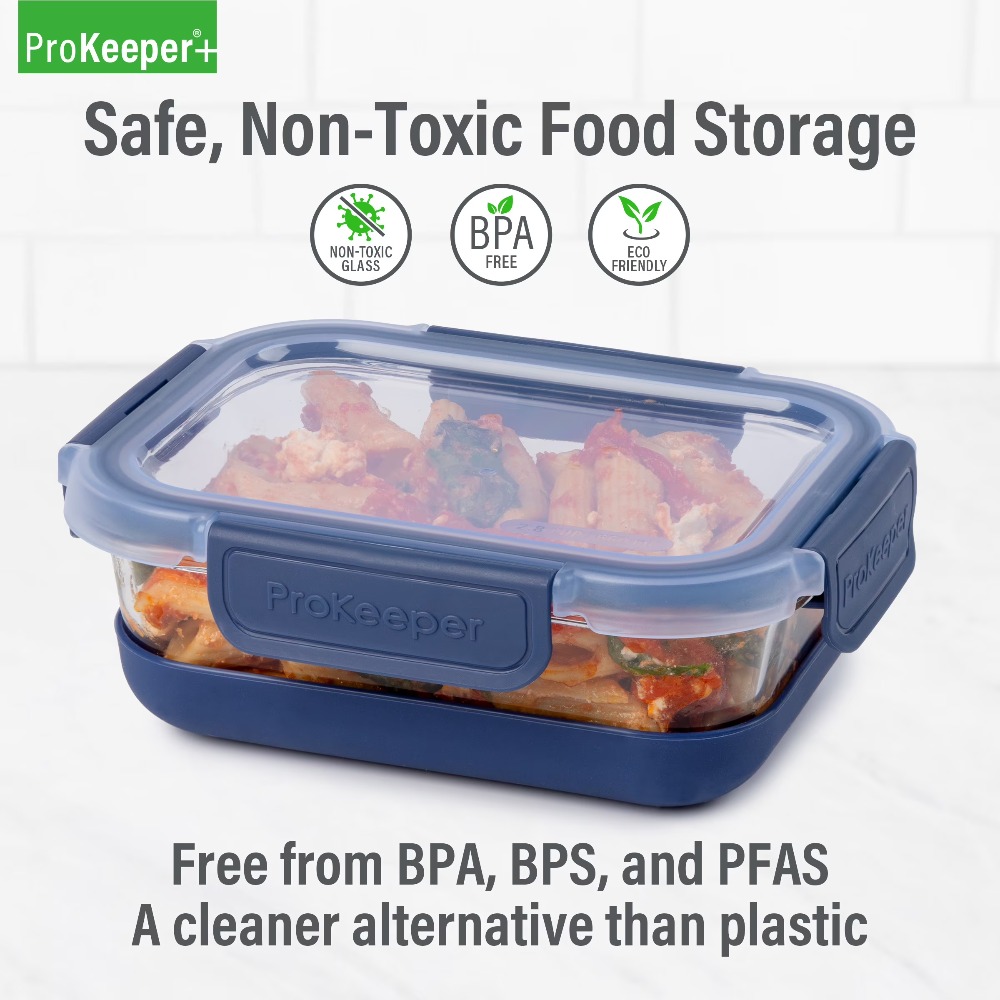 2.8 Cup Glass Food Storage Con - Meal Prep Glass review and price