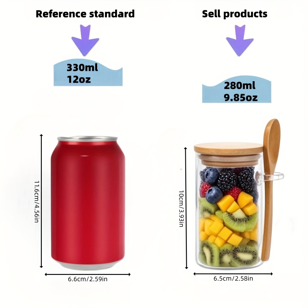 4/8/12Pcs, Oatmeal Breakfast C - Meal Prep Glass review and price