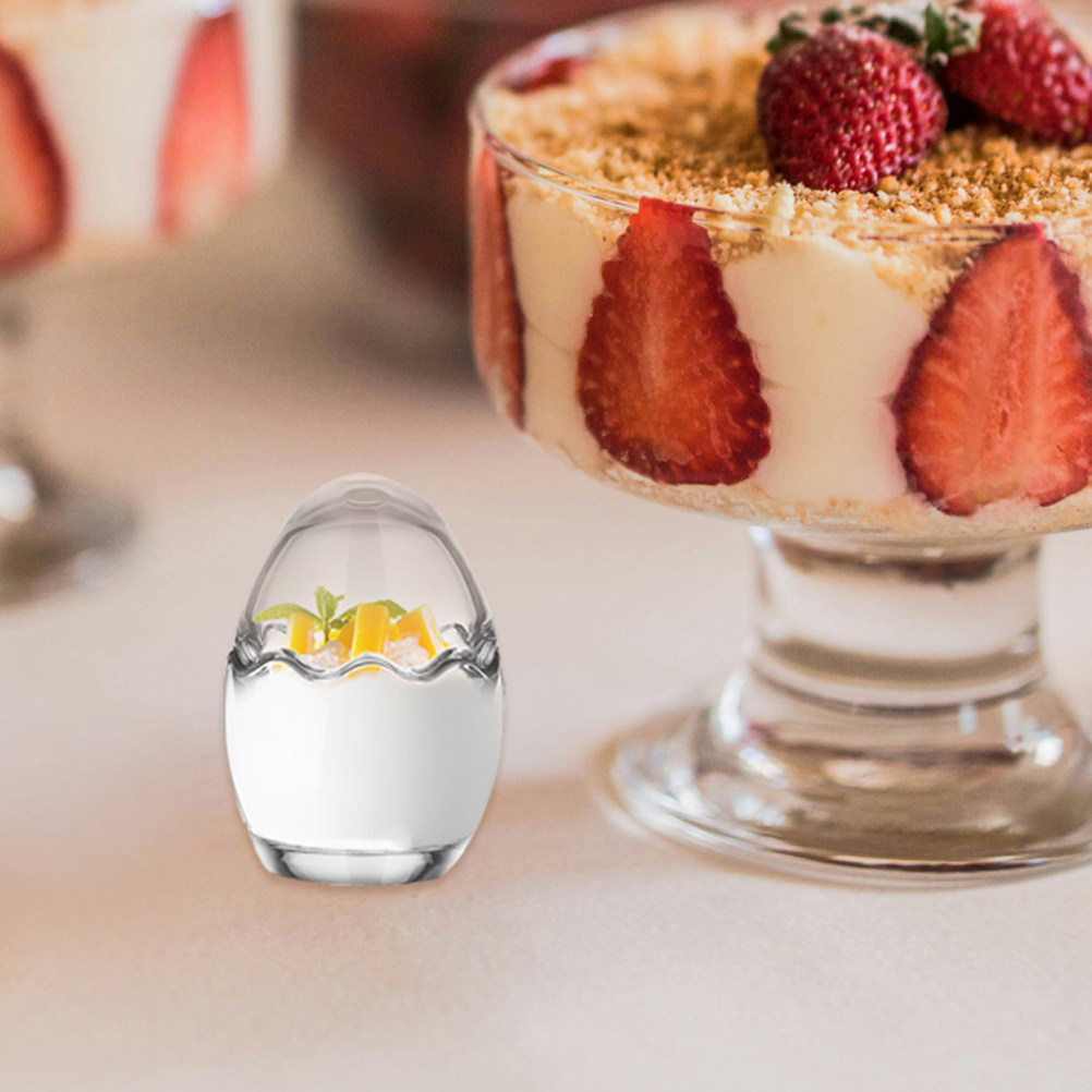6Pcs Oven Safe Glass Pudding C - Meal Prep Oven Safe Containers review and price