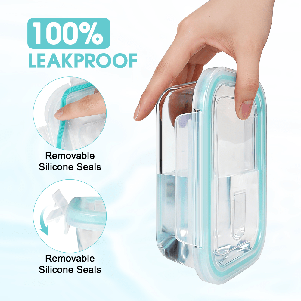 Glass Food Storage Containers  - Meal Prep Oven Safe Containers review and price