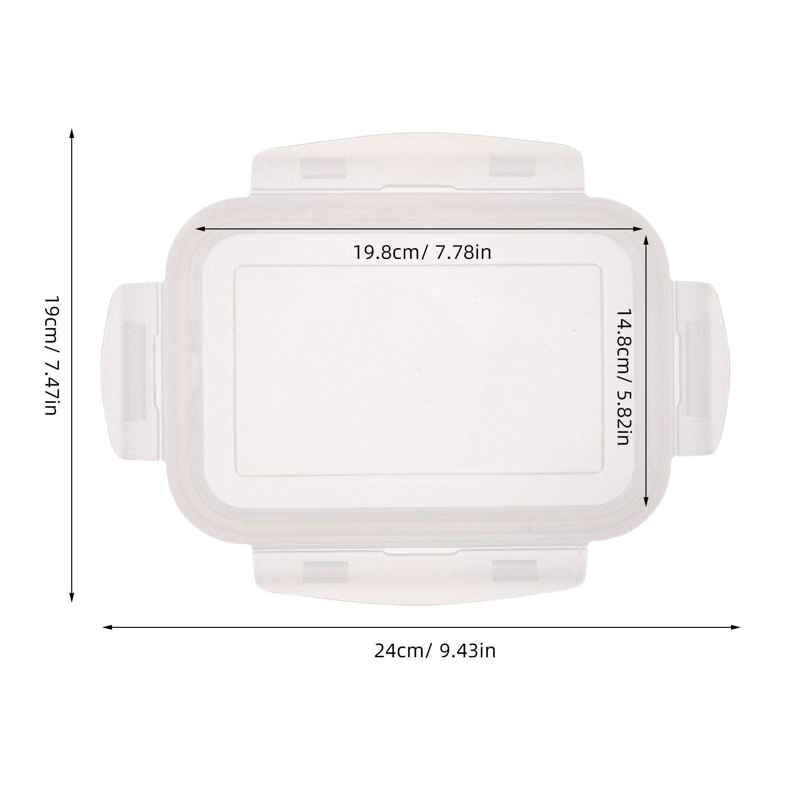 Airtight Rectangle Container L - Meal Prep Glass review and price