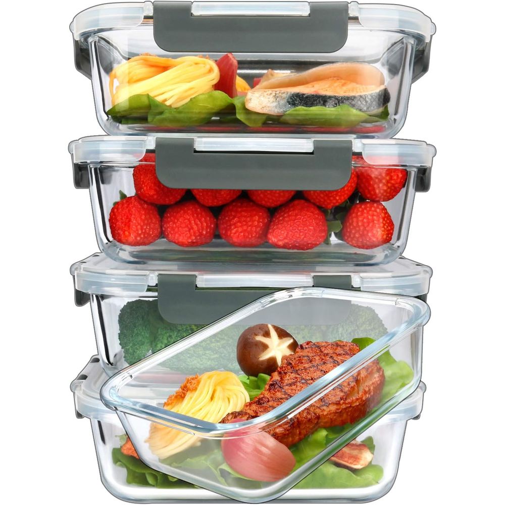 5-Packs, 36 Oz Glass Meal Prep - Meal Prep Glass review and price