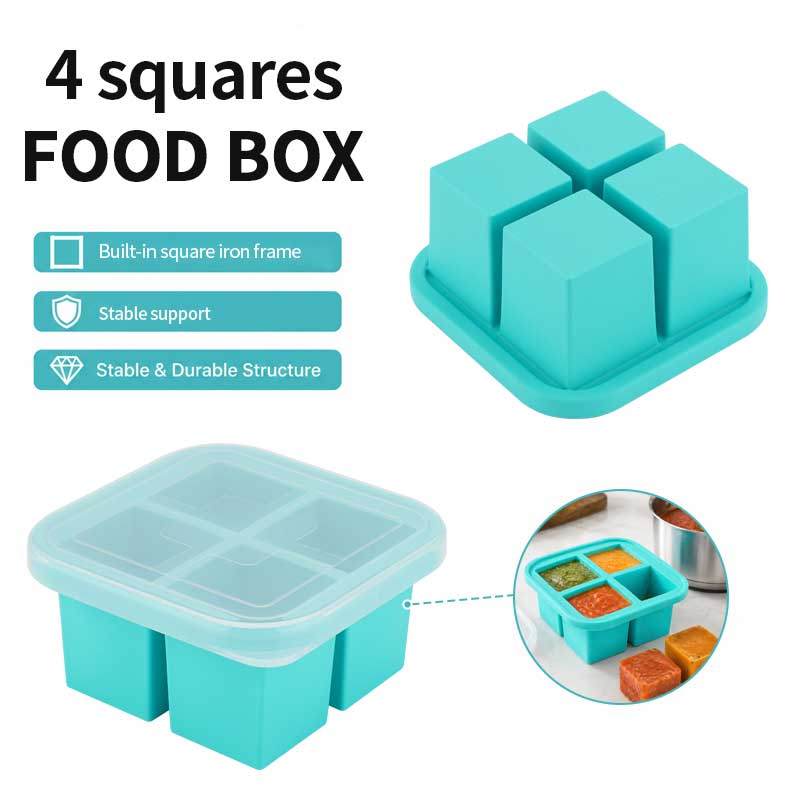 Silicone 4-Compartment Food St - Meal Prep Easy review and price
