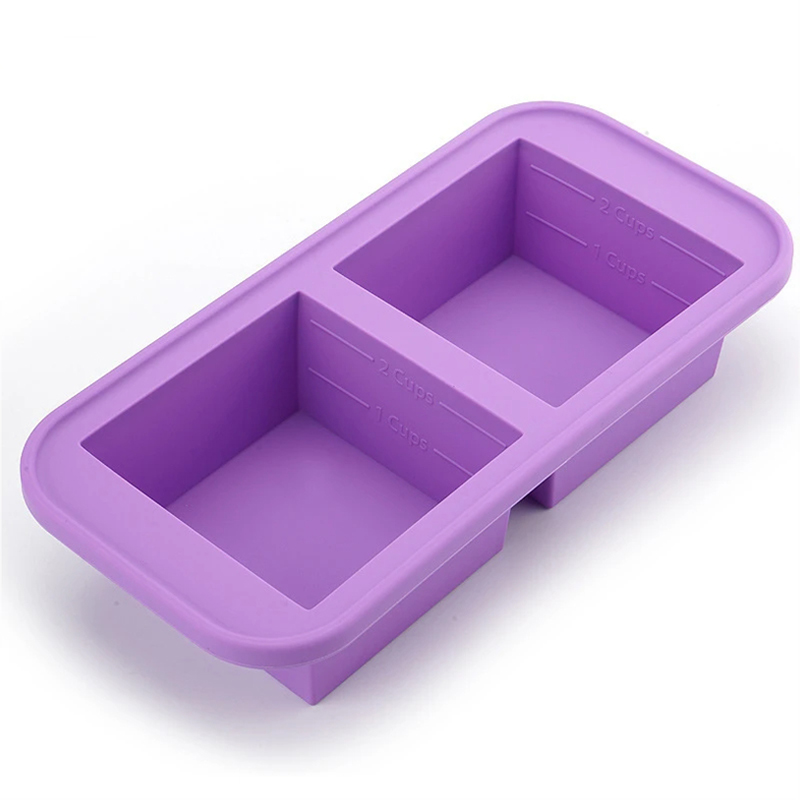 1/2 Cup Silicone Freezer Molds - Meal Prep Oven Safe Containers review and price