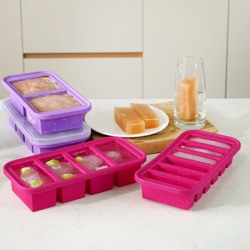 1/2 Cup Silicone Freezer Molds - Meal Prep Oven Safe Containers review and price