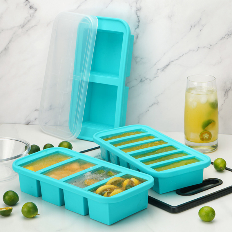 1/2 Cup Silicone Freezer Molds - Meal Prep Oven Safe Containers review and price
