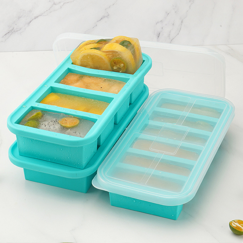 1/2 Cup Silicone Freezer Molds - Meal Prep Oven Safe Containers review and price