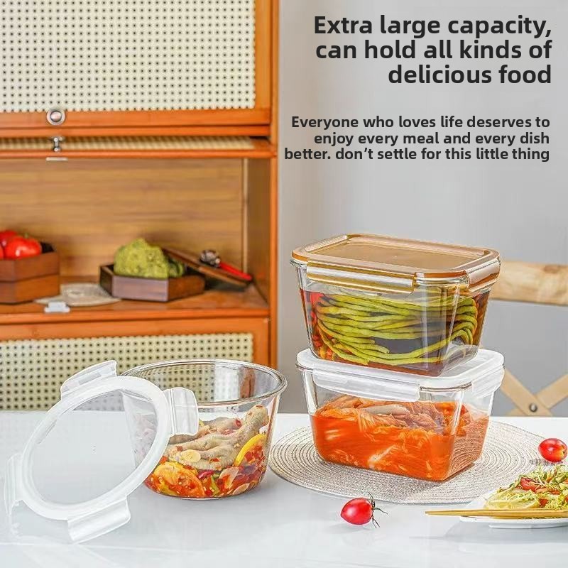 Large Capacity Glass Food Stor - Meal Prep Glass review and price