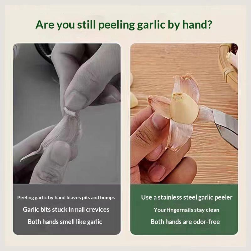 5/10Pcs Stainless Steel Garlic - Meal Prep Easy review and price