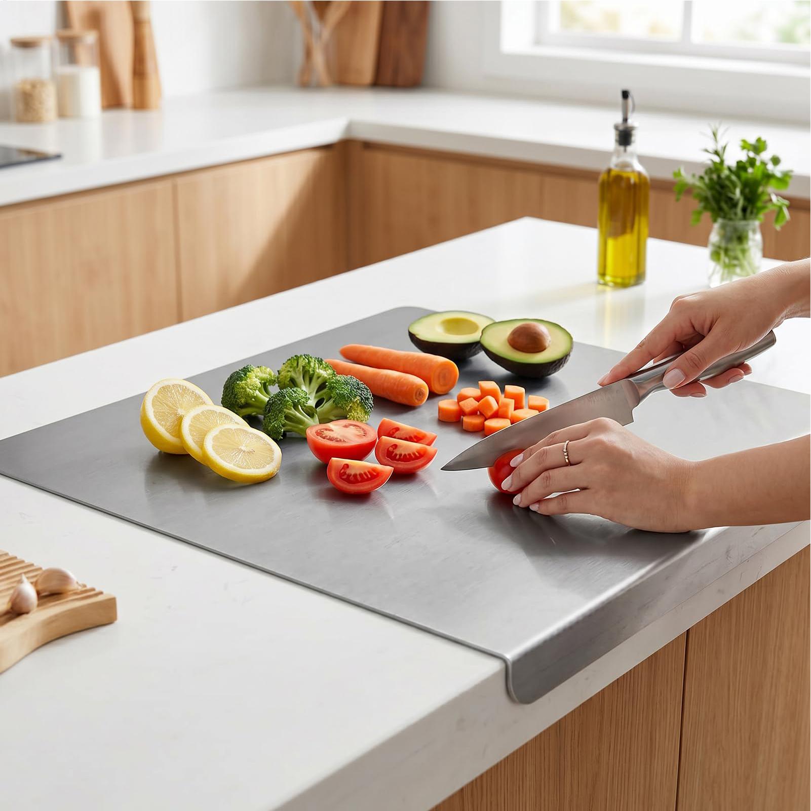 Non Slip Stainless Steel Cutti - Meal Prep Easy review and price