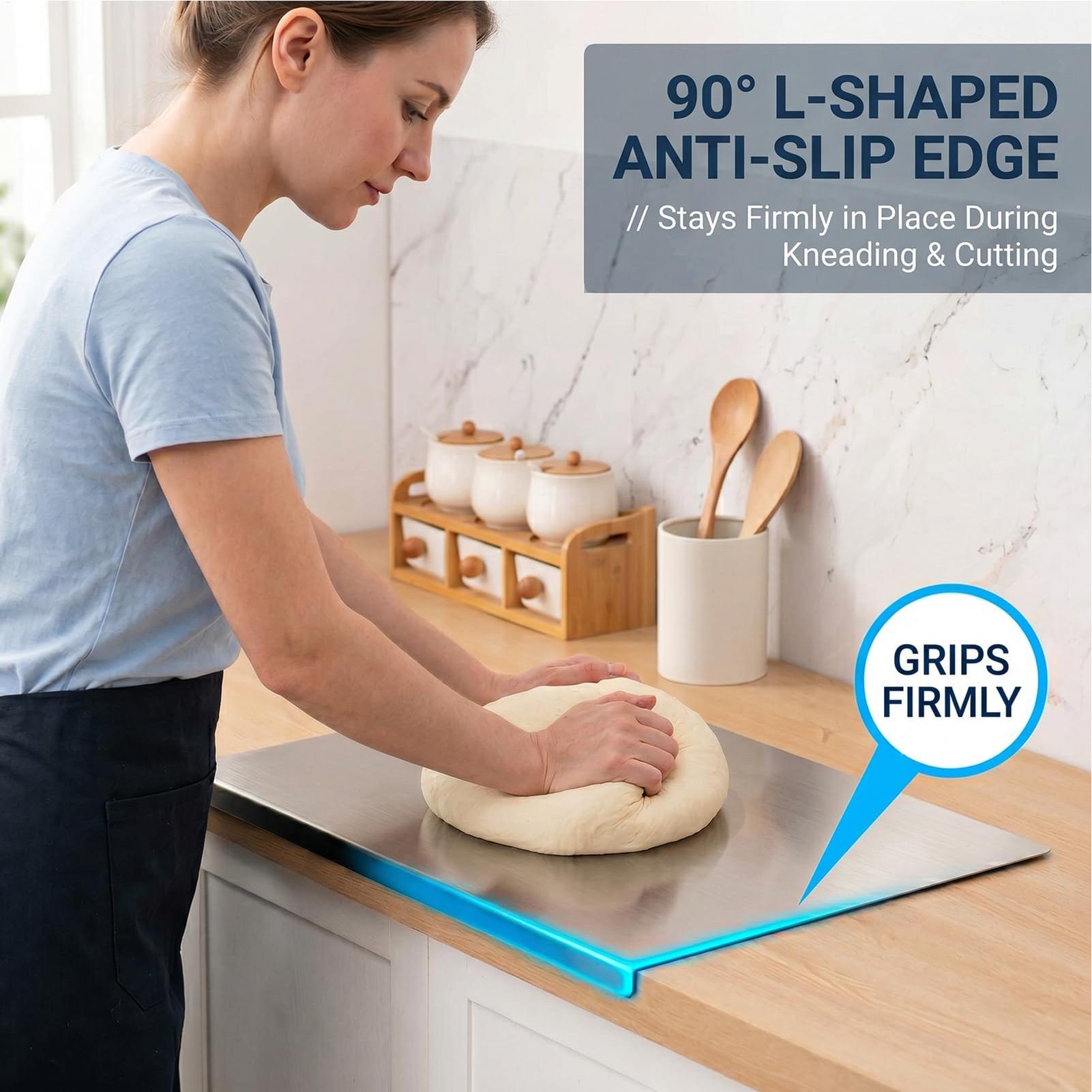 Non Slip Stainless Steel Cutti - Meal Prep Easy review and price