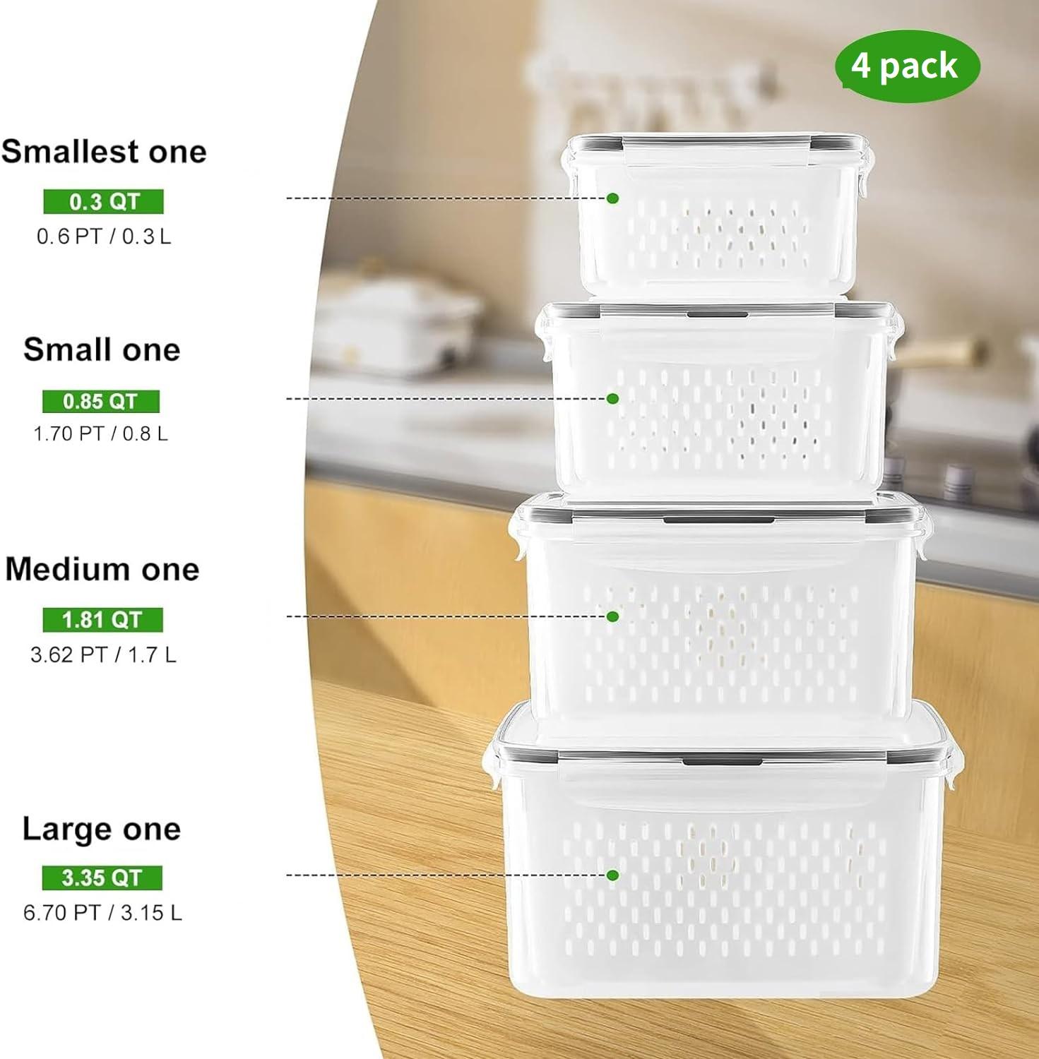 4/5/6/8Pcs Airtight Food Stora - Meal Prep Oven Safe Containers review and price
