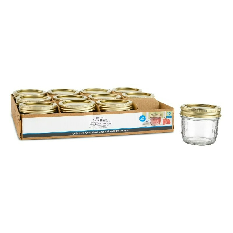 8 oz Mason Jars, Wide Mouth Ha - Meal Prep Glass review and price