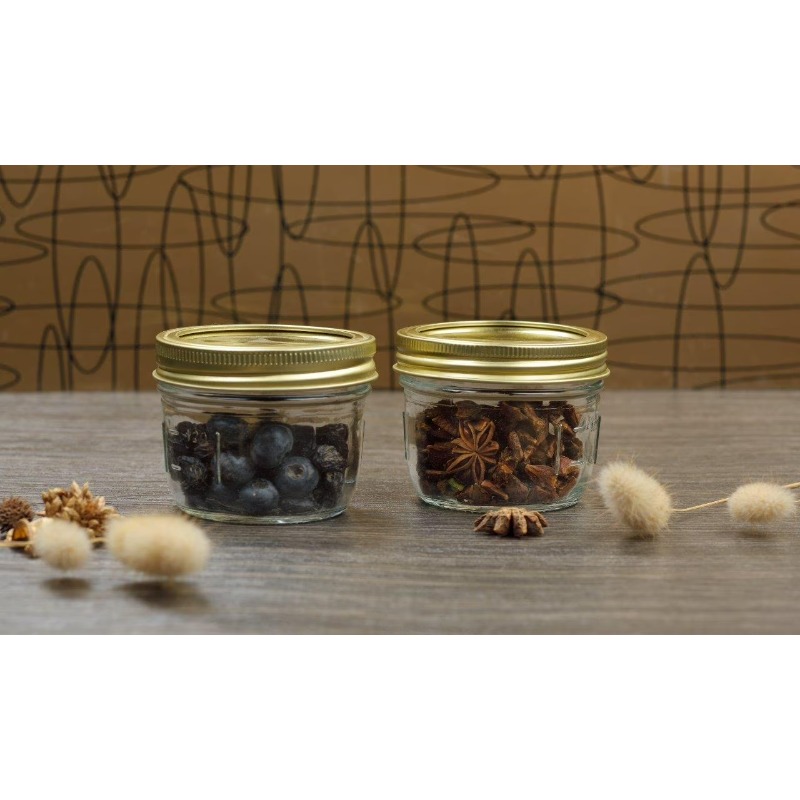 8 oz Mason Jars, Wide Mouth Ha - Meal Prep Glass review and price