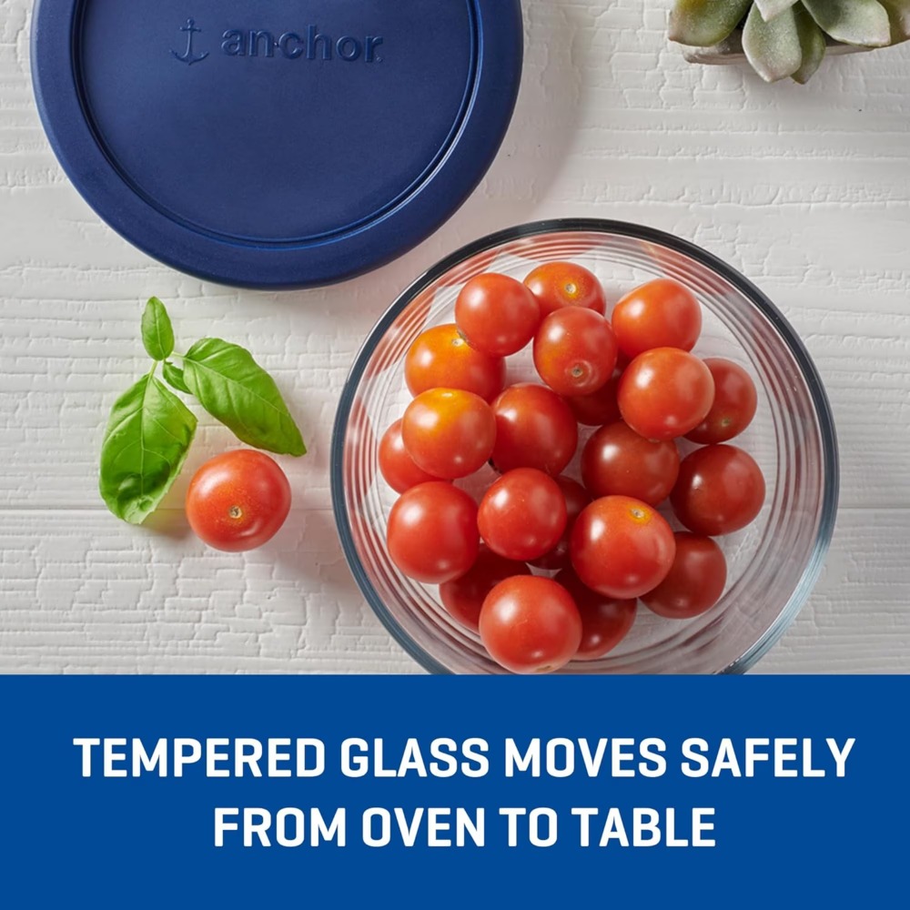 2 Pack Round Glass Food Storag - Meal Prep Oven Safe Containers review and price