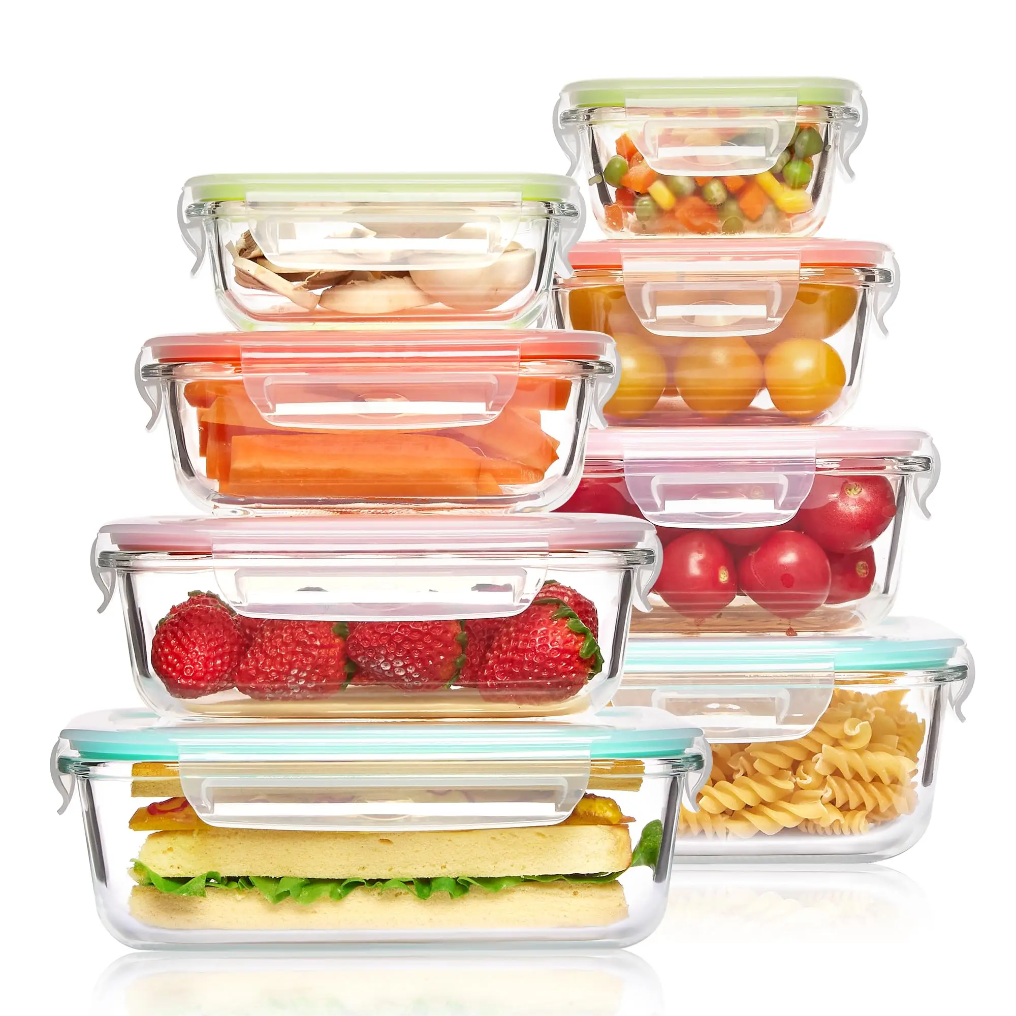 Glass Lunch Box Food Storage C - Meal Prep Glass review and price