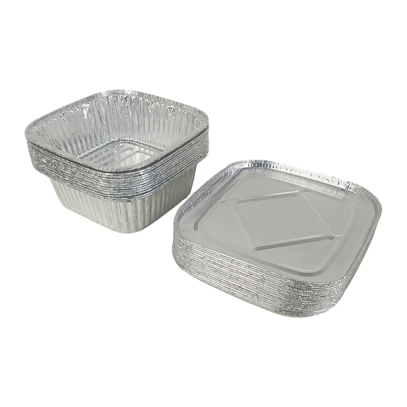 Square 950ml Aluminum Foil Pan - Meal Prep Oven Safe Containers review and price